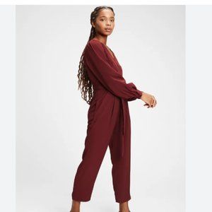 GAP V-neck Shiraz Jumpsuit BNWT Size 8